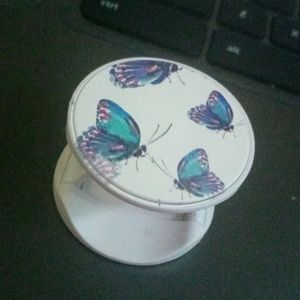 Butterfly print phone holder